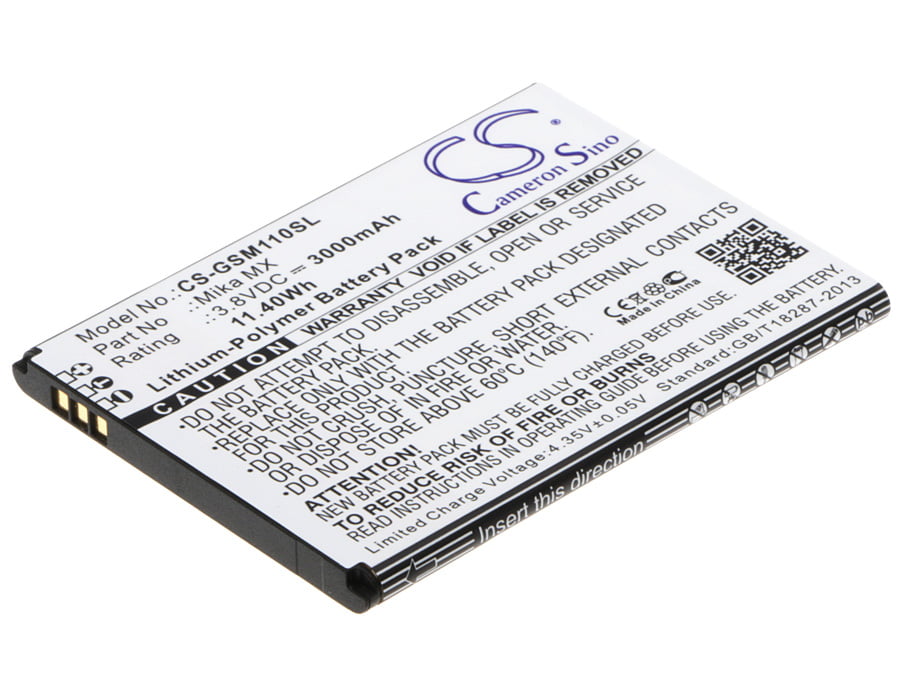 GSmart Mika MX Mobile/SmartPhone Replacement Battery 3000mAh