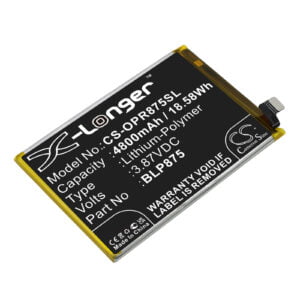 OPPO BLP875 Realme Narzo 50 Realme Q3s Replacement Battery