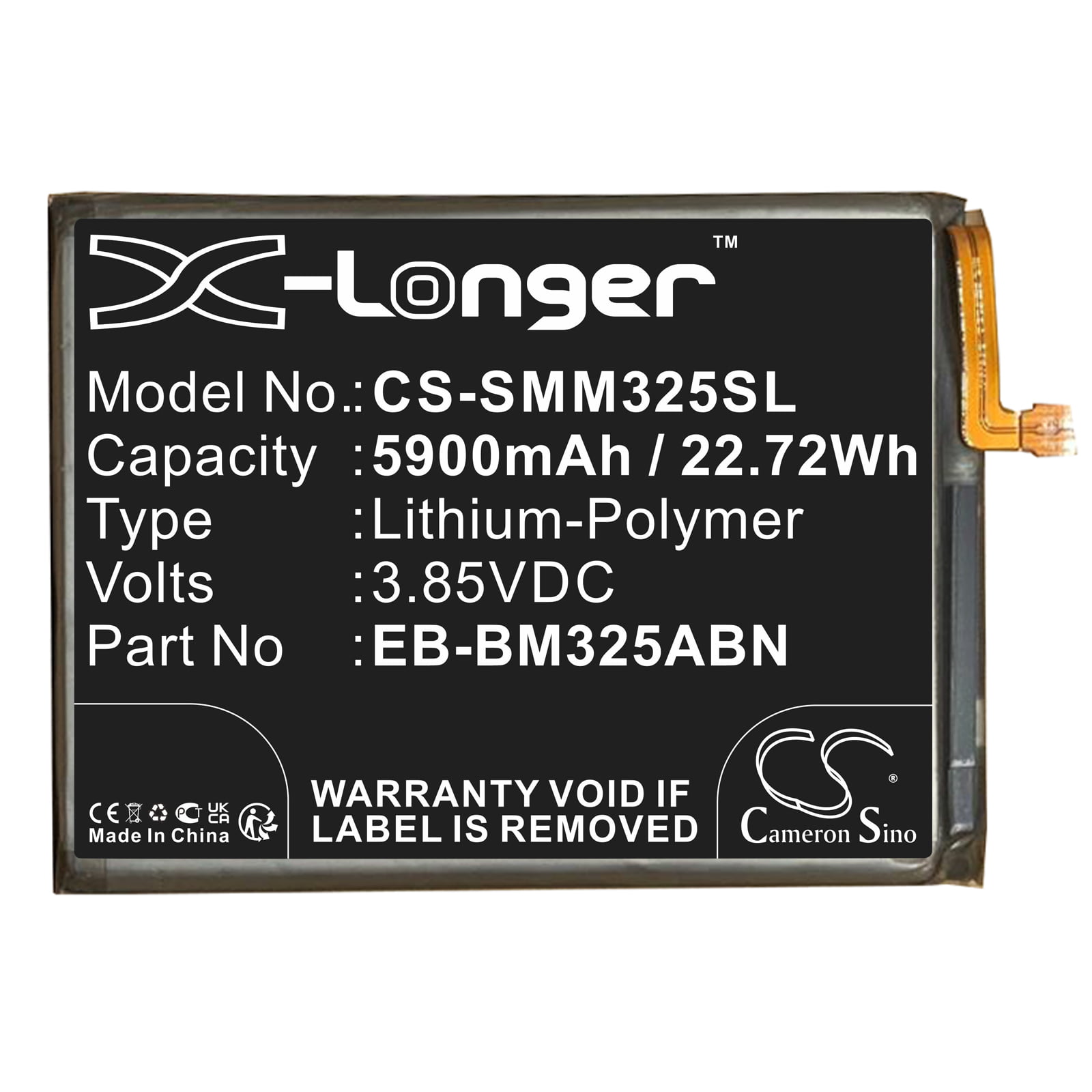BM325ABN BATTERY MODEL Samsung Galaxy M32 SM-M325F Replacement Battery