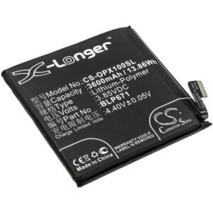 OPPO BLP671 Mobile/SmartPhone Replacement Battery 3600mAh