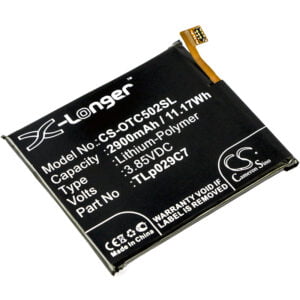 Alcatel One Touch Idol 3C Replacement Battery 2900mAh