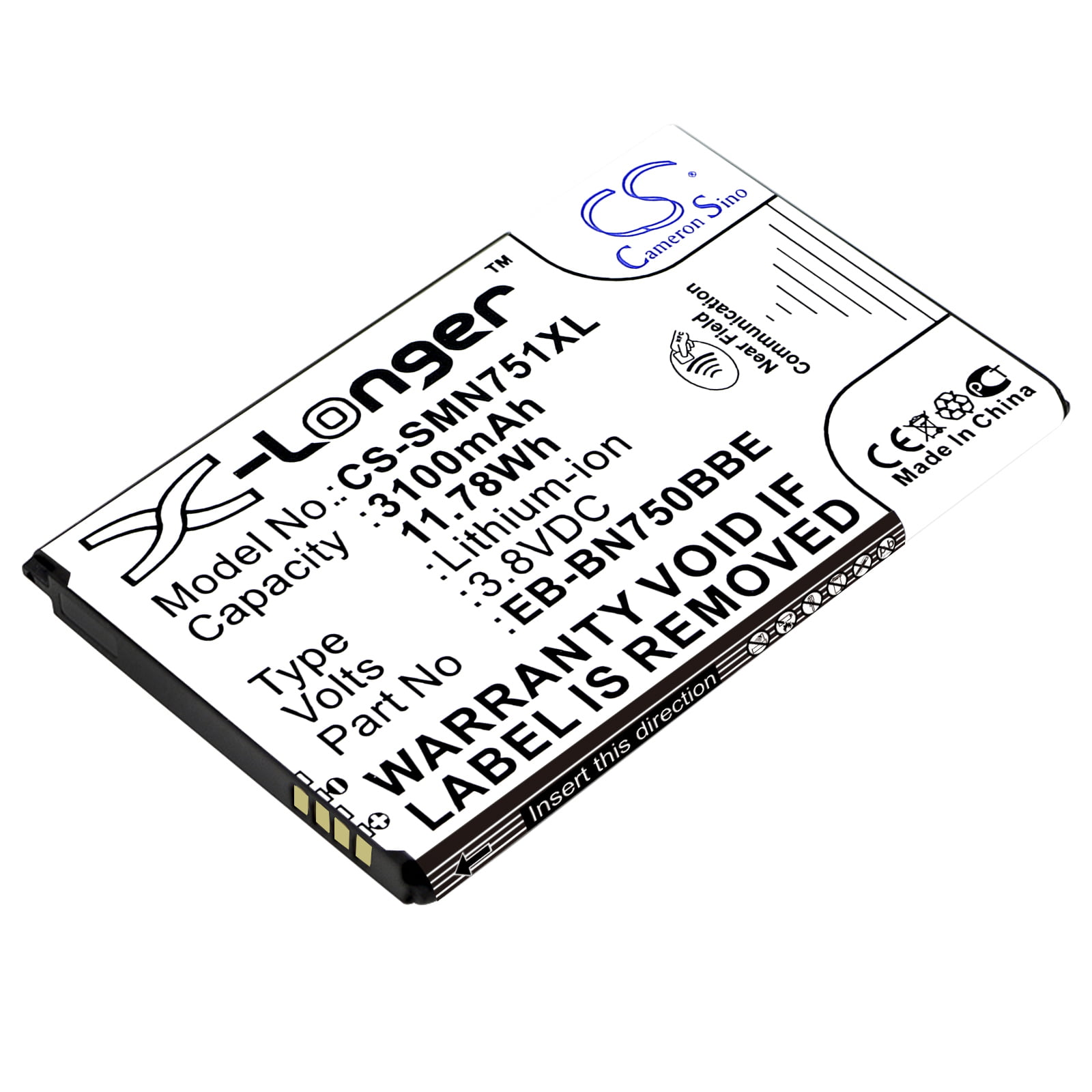 Samsung Galaxy Note 3 Mini Replacement Battery 3.8V 3100mAh