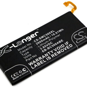 SAMSUNG C5 BATTERY Replacement Battery 2600mAh