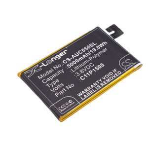 Asus C11P1508 Mobile/SmartPhone Replacement Battery 5000mAh