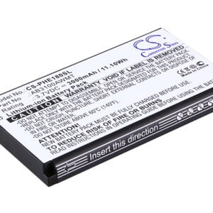 Philips CTE180BK CTX1560 CTX5500 Replacement Battery 3000mAh