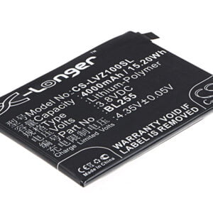 Lenovo Z1221 Zuk Z1 BL255 Replacement Battery 3.8V 4000mAh