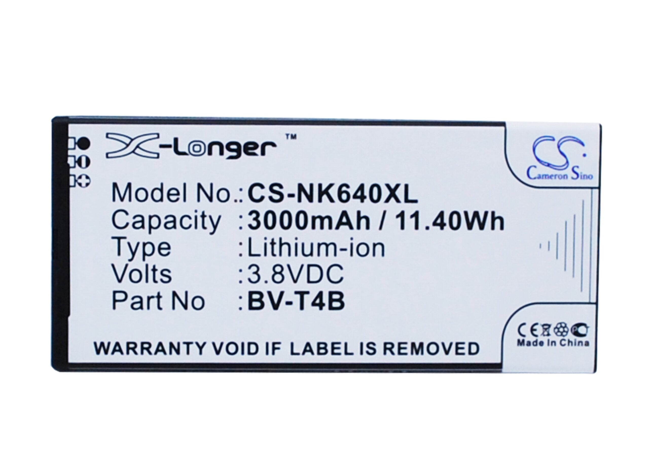 NOKIA MOBILE PHONE BATTERY Microsoft Lumia 640 XL Replacement Battery