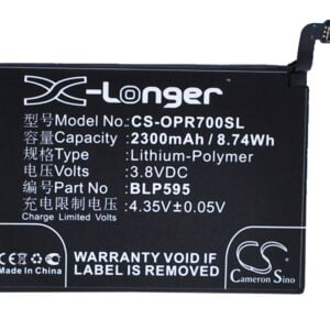 OPPO R7 BLP595 Mobile/SmartPhone Replacement Battery 3.8V 2300mAh