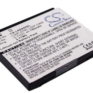 KE 800 LG Replacement Battery 3.7V 750mAh