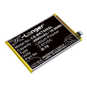 VIVO I2127 IQOO Z6 5G B-T6 Mobile/SmartPhone Replacement Battery 4900mAh