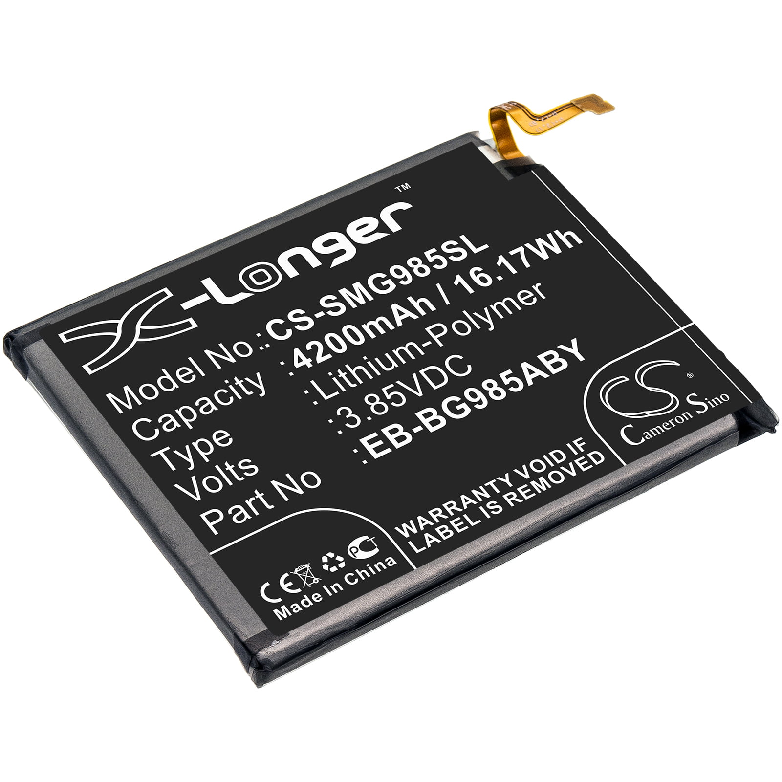 Samsung Galaxy S20 Plus SC-52A Replacement Battery 4200mAh