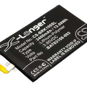 Blackberry BBB100-1 Replacement Battery 3.85V 3400mAh