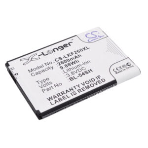 LG Optimus LTE III BL-54SH Replacement Battery 3.8V 2600mAh