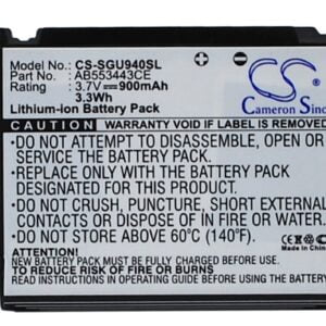 Samsung Glyde U940 SGH-U940 Replacement Battery 3.7V 900mAh