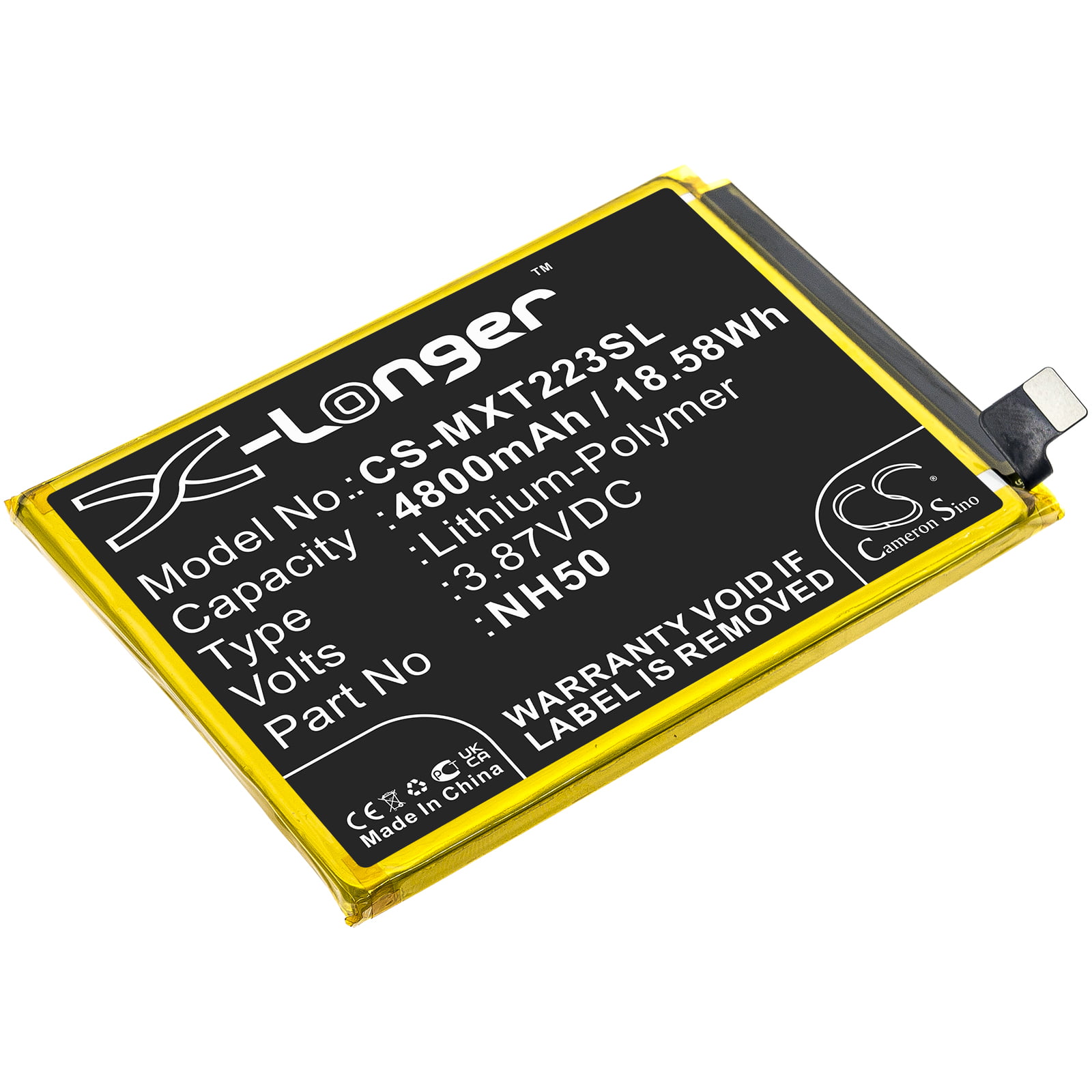 Motorola Moto G22 XT2231-1 Replacement Battery 4800mAh