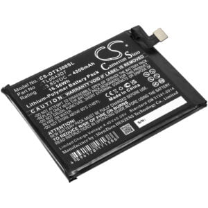 Alcatel 3X 5X OT-5061A Replacement Battery 3.85V 4300mAh