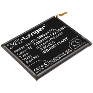 Samsung Galaxy M31 EB-BM317ABY Replacement Battery 3.85V 5850mAh