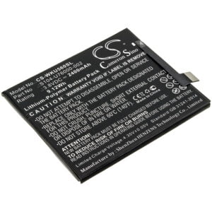 Wiko P4601 P5601 P6601 P6609 U Feel Replacement Battery 3.8V 2400mAh