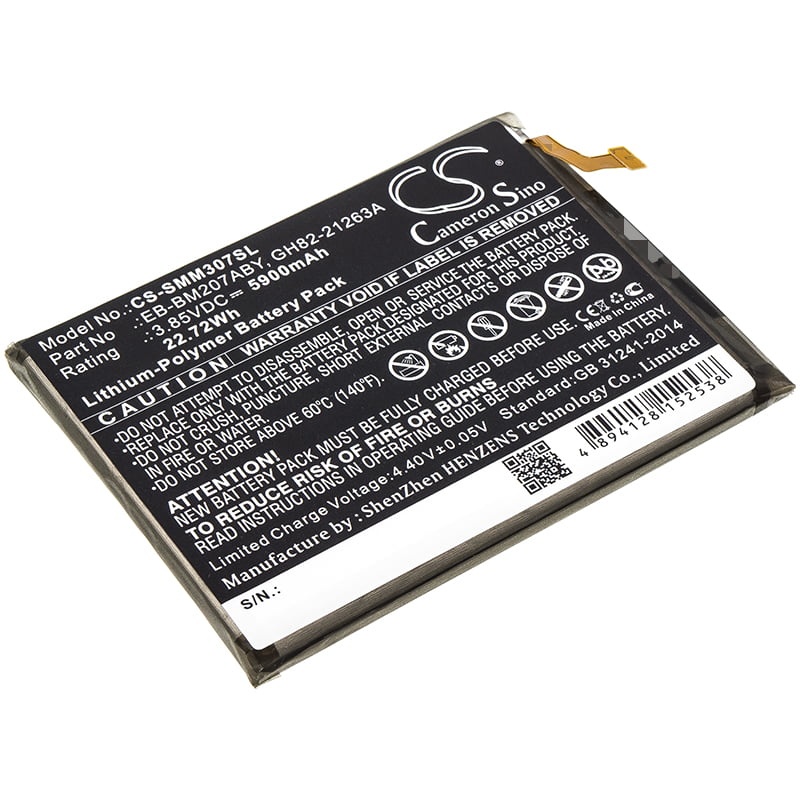Samsung Galaxy M30s SM-M307F Replacement Battery 5900mAh