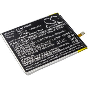 Nokia HE317 Mobile/SmartPhone Replacement Battery 3000mAh