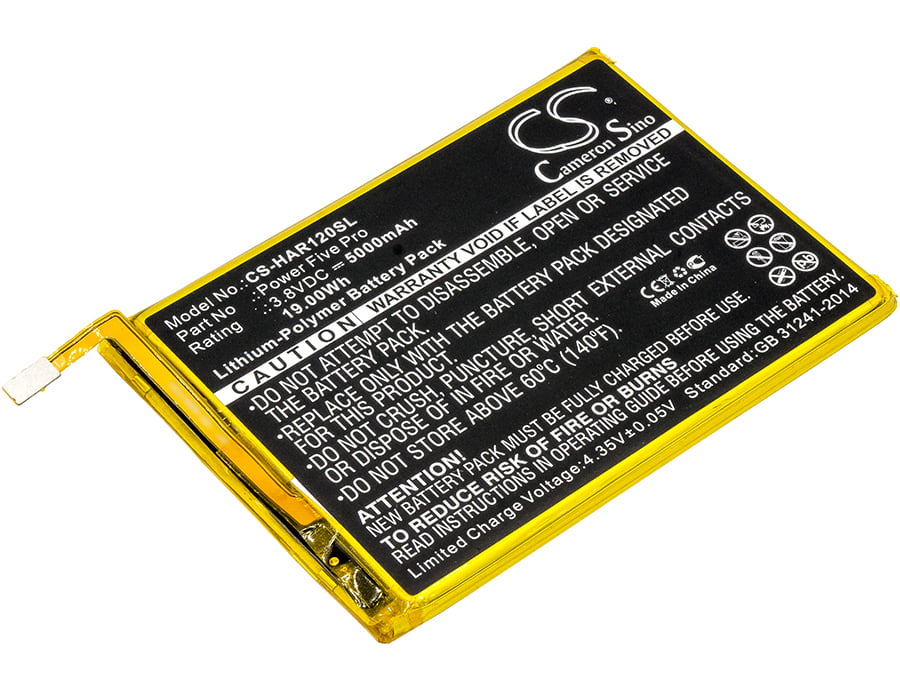 Highscreen Power Five Replacement Battery 5000mAh