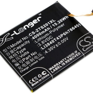 ZTE  Li3840T43P6h786451 CS-ZTS201XL