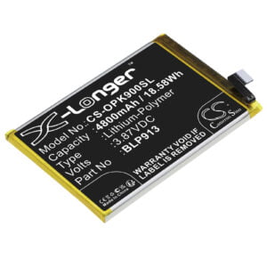 OPPO BLP913 K9X PGCM10 Replacement Battery 4800mAh