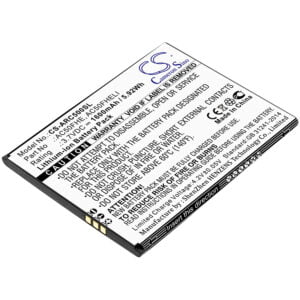 Archos 50F Helium Lite GX395872 Replacement Battery 1600mAh