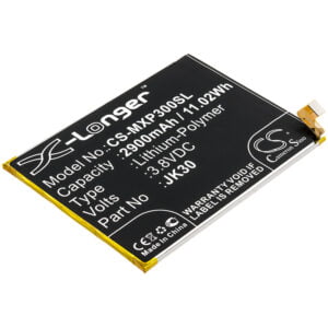 Motorola Moto P30 JK30 Replacement Battery 2900mAh