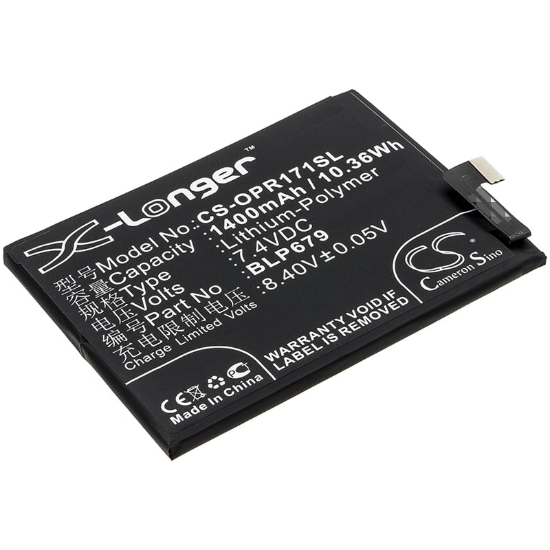 OPPO 1877 CPH1877 R17 Pro Replacement Battery 1400mAh