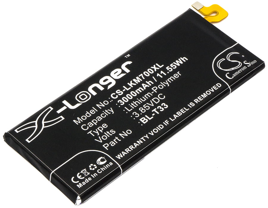 LG BL-T33 Mobile/SmartPhone Replacement Battery 3000mAh