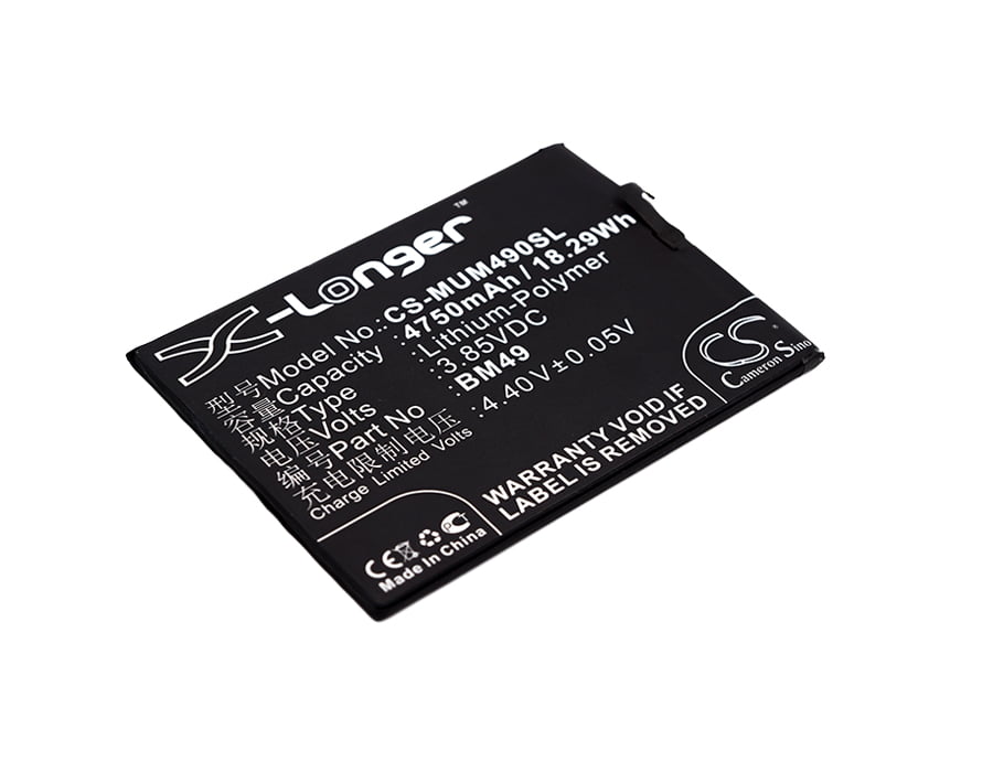 Xiaomi BM49 Mobile/SmartPhone Replacement Battery 4750mAh