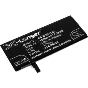 Apple A1633 A1688 A1691 Replacement Battery 3.8V 1900mAh