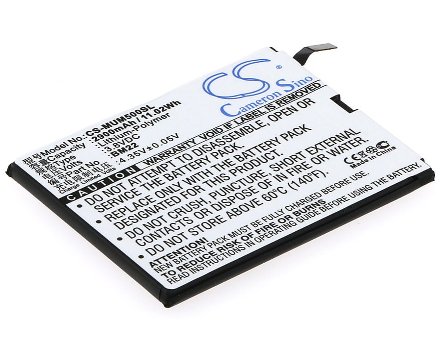 MI5 BATTERY MODEL Xiaomi Replacement Battery 3.8V 2900mAh