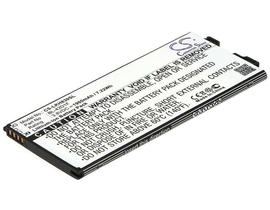 LG G5 Replacement Battery BL-42D1F 3.8V 1900mAh