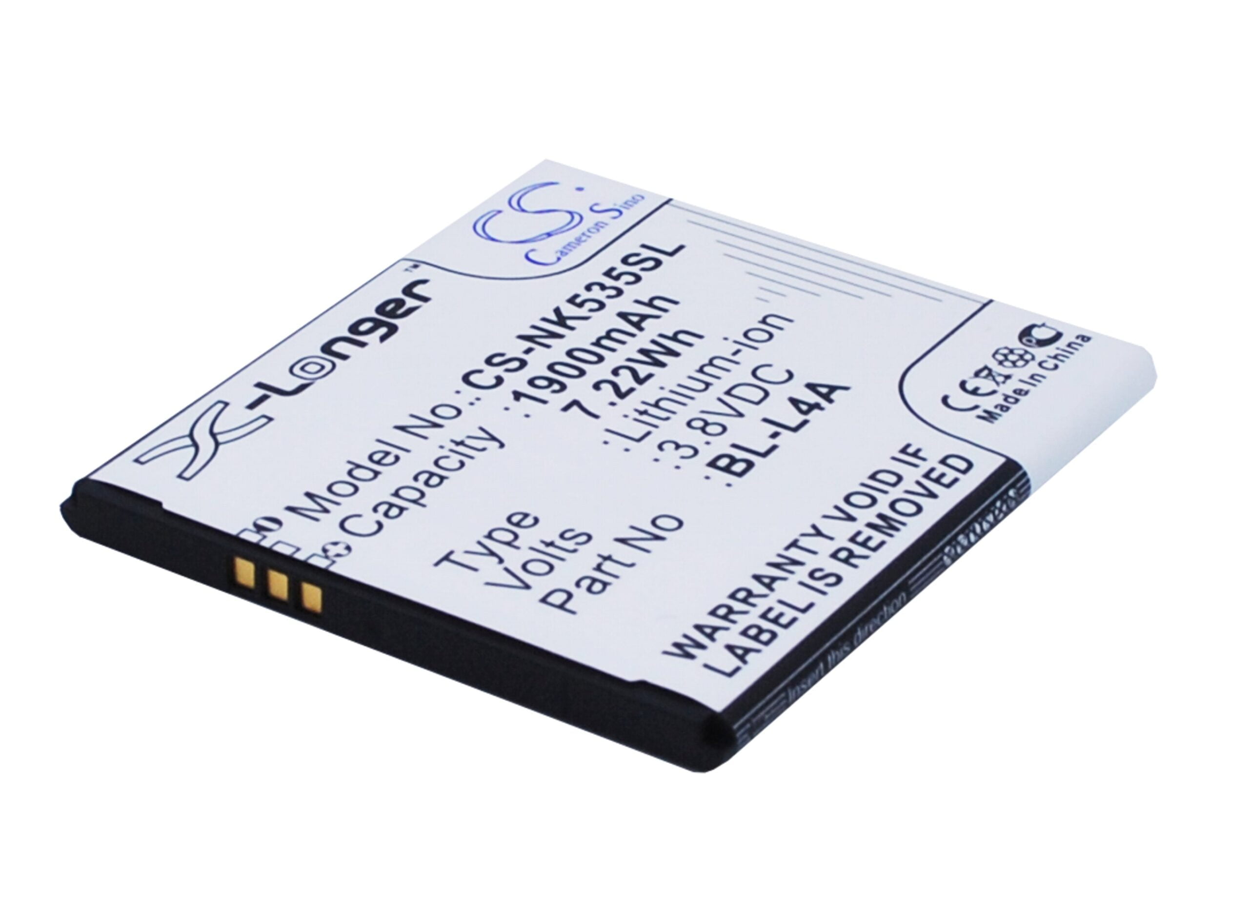 Microsoft BL-L4A CS-NK535SL