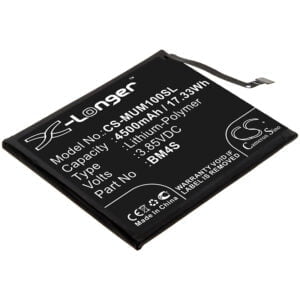 Xiaomi M2004J7AC Redmi 10X BM4S Replacement Battery 4500mAh