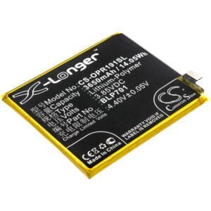 OPPO 1917 CPH1917 PCAM00 Reno Replacement Battery 3650mAh