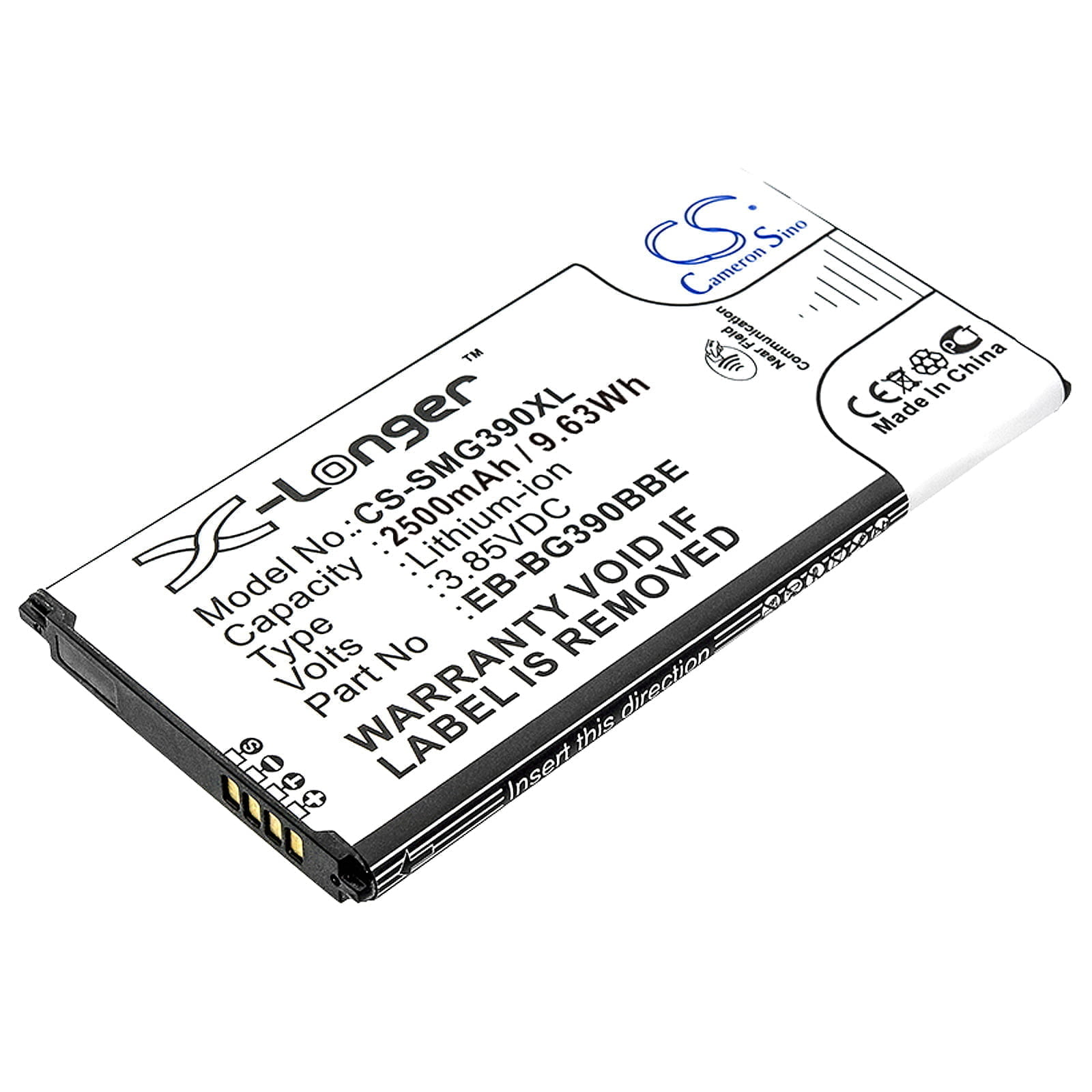 Samsung Galaxy Xcover 4 Replacement Battery 3.85V 2500mAh
