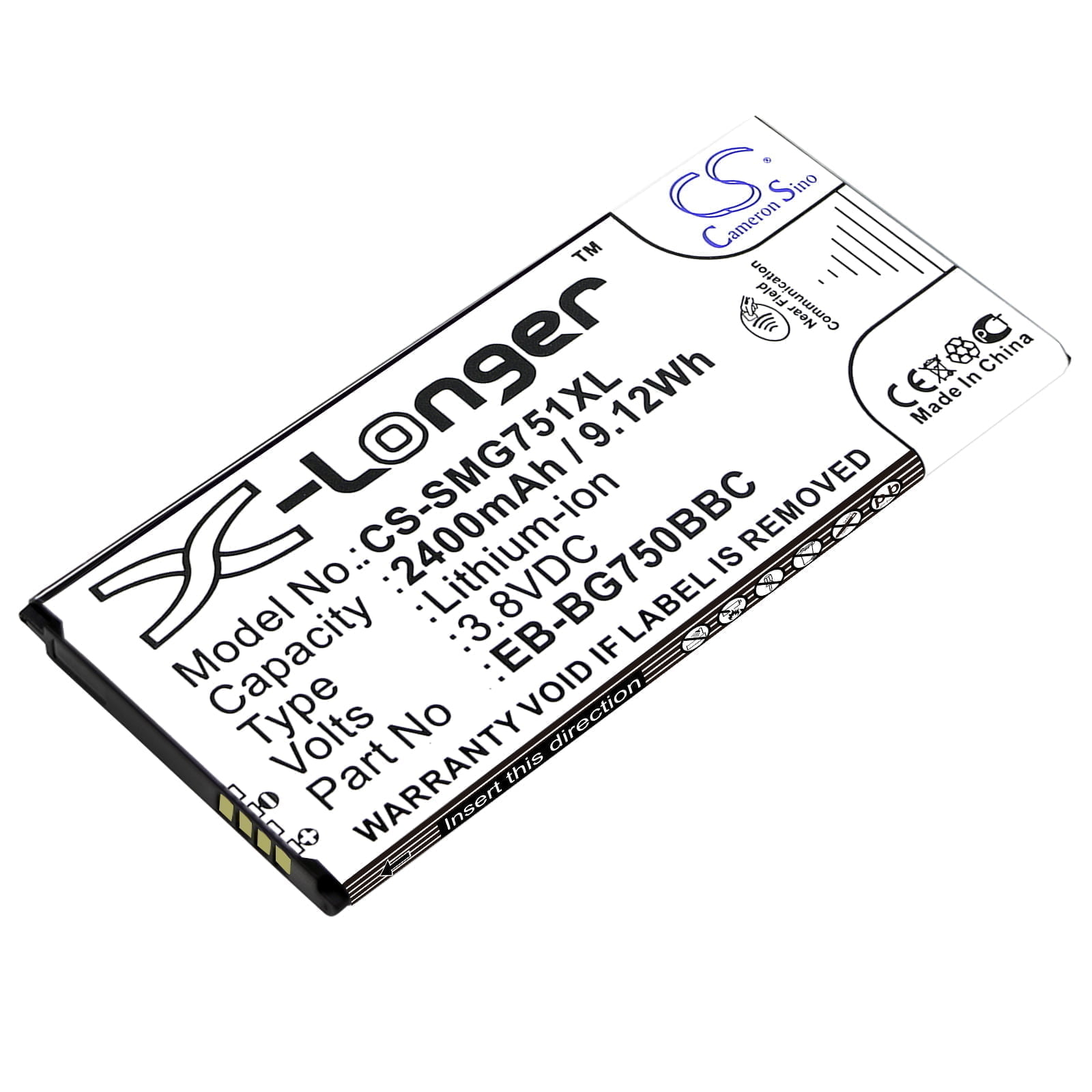 Samsung EB-BG750BBC, EB-BG750BBE CS-SMG751XL