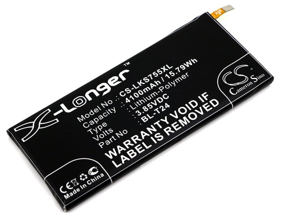 BL-T24 LG K220 Replacement Battery 3.85V 4100mAh