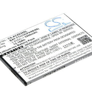 BAT-T11 Acer Liquid Z630 Replacement Battery 3.8V 3200mAh