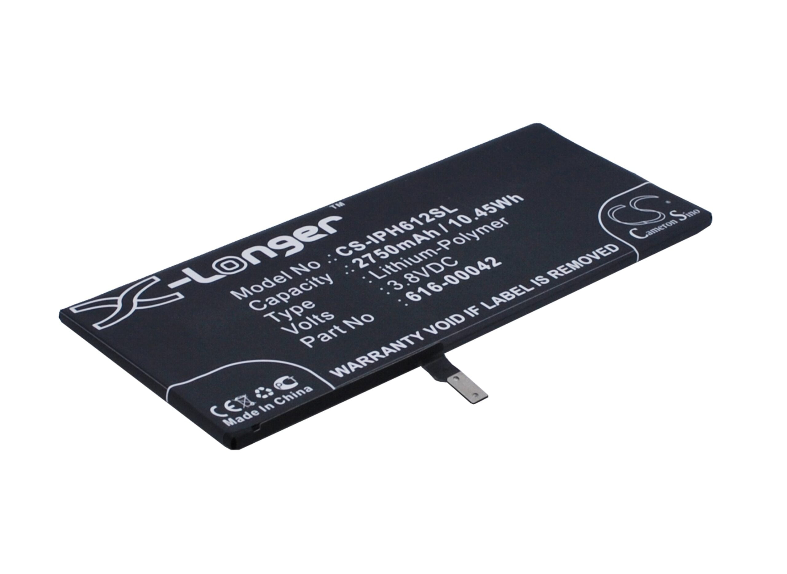 616-00042 Apple Replacement Battery 3.8V 2750mAh