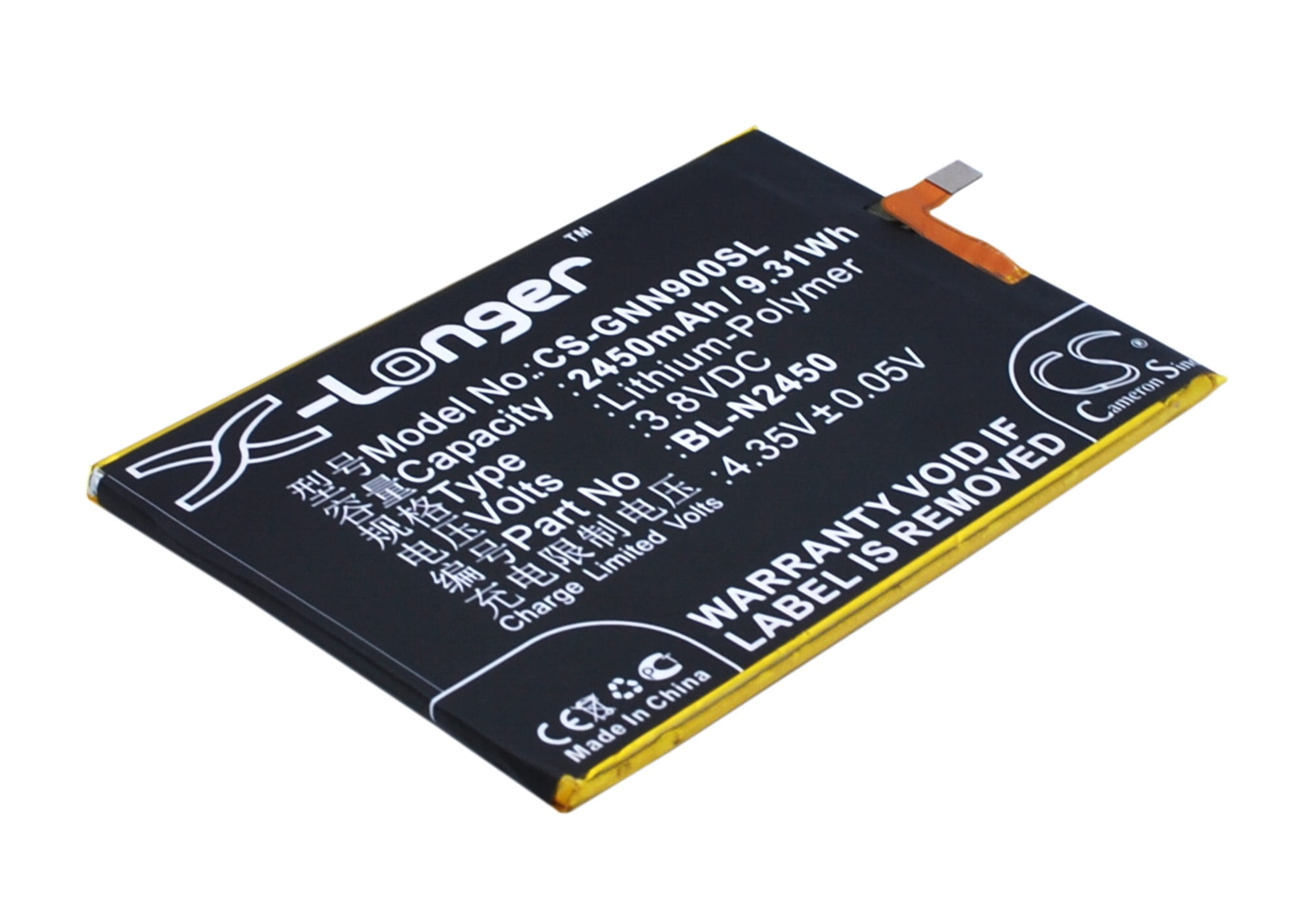 GIONEE BL-N2450 CS-GNN900SL