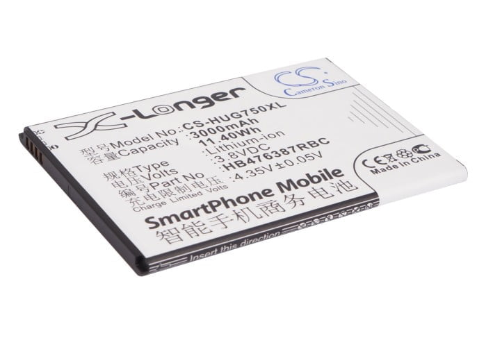 Huawei Ascend G750 B199 G750-T00 Replacement Battery 3000mAh