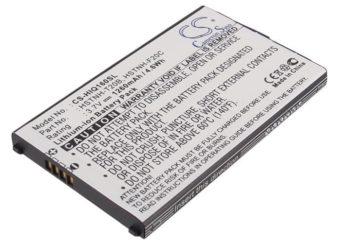 HP iPAQ 530 Mobile/SmartPhone Replacement Battery 1260mAh