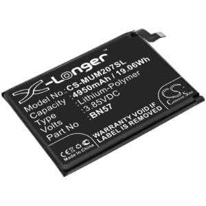 XIAOMI BN57 POCO Xiaomi M2007J20CG Replacement Battery