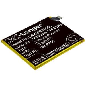 OPPO PCLM50 PDCT00 Reno 3 5G Replacement Battery 3800mAh