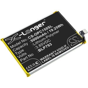 OPPO Realme C12 Realme C15 Replacement Battery 5000mAh