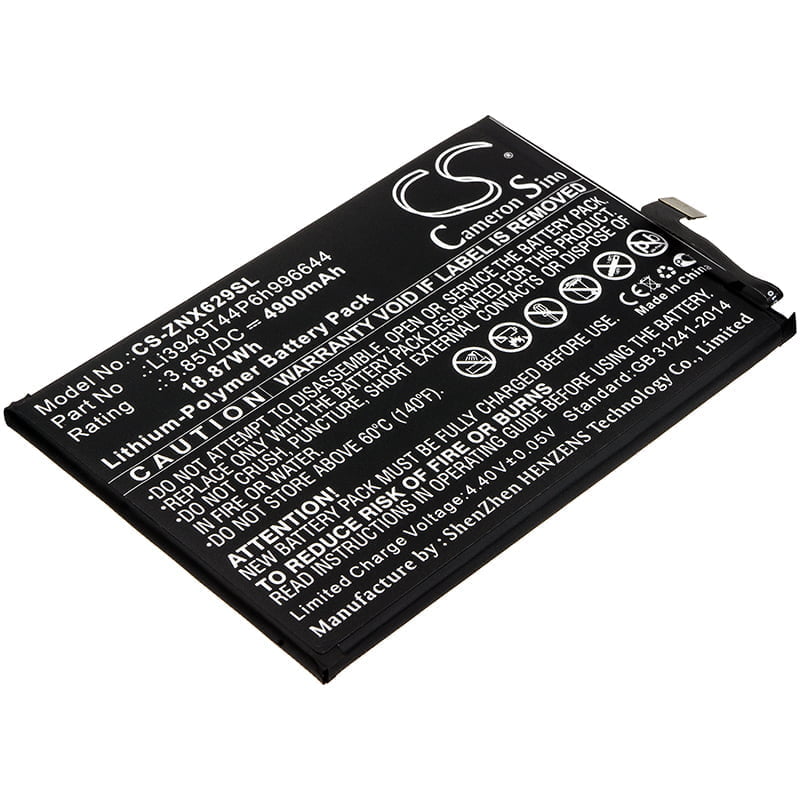Nubia ZTE NX629J Replacement Battery 3.85V 4900mAh